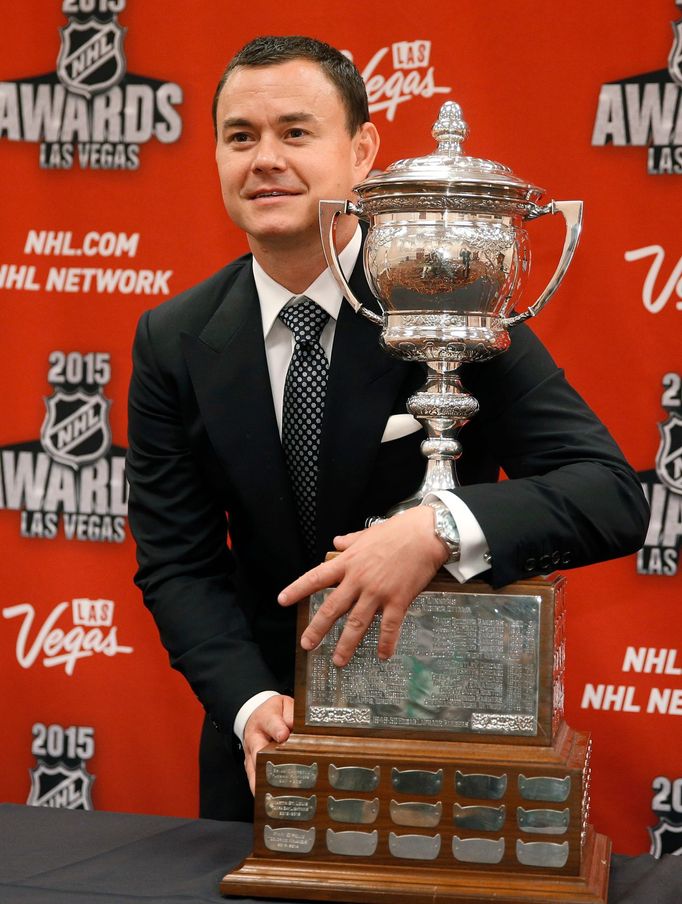 NHL 2015: Jiří Hudler s Lady Big Trophy