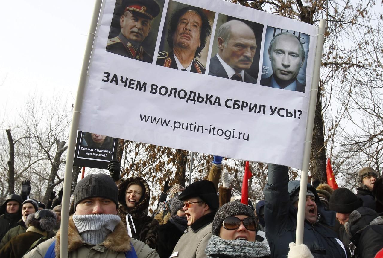 Demonstrace v Moskvě