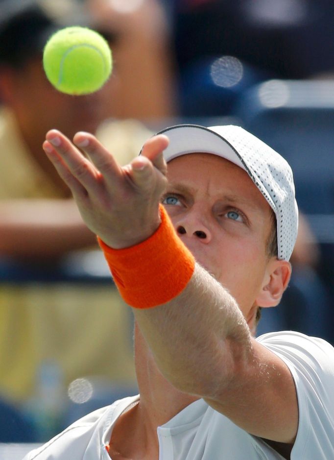 Tomáš Berdych na tenisovém US Open