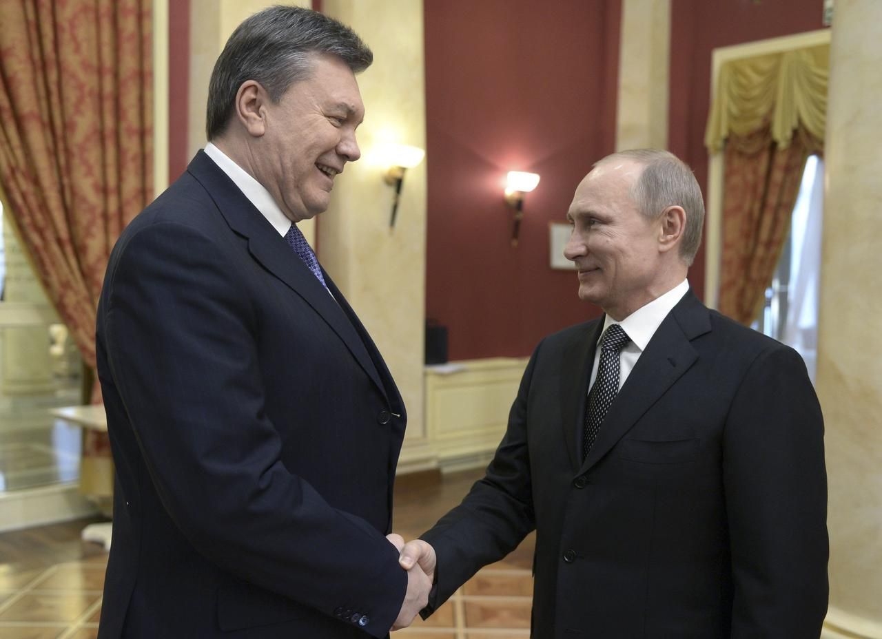Vladimir Putin a Viktor Janukovič