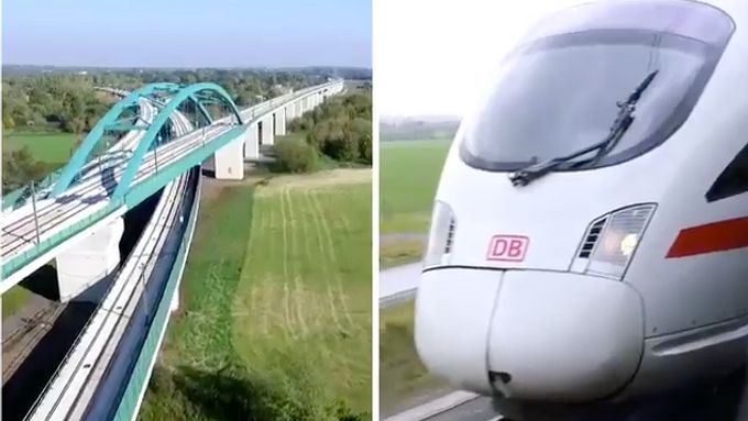 Německo otevírá pro cestující vysokorychlostní trať mezi Berlínem a Mnichovem. Od 10. prosince urazí soupravy ICE vzdálenost za necelé 4 hodiny.
