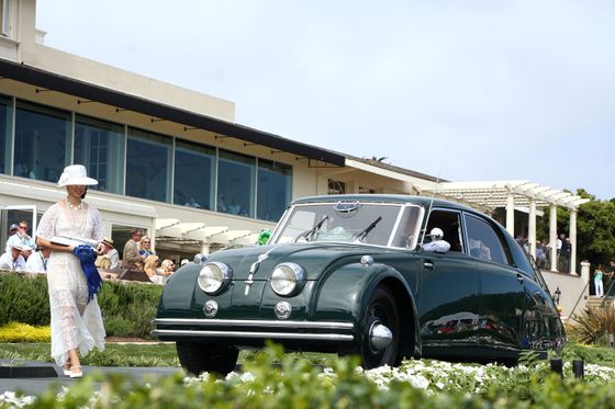 T77 Pavla Kasíka na Concours d´Elegance v Pebble Beach v roce 2014.