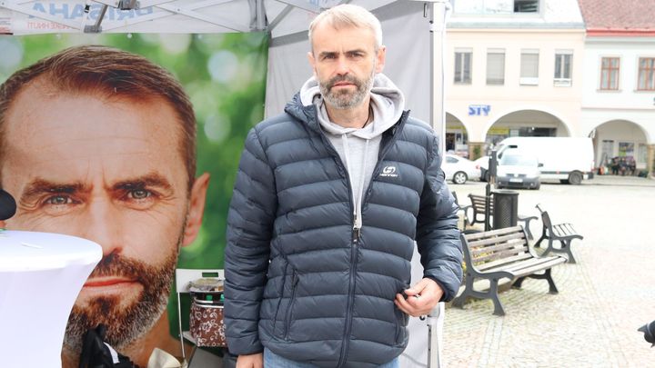 Prvním předsedou hnutí Přísaha se stal jeho zakladatel Robert Šlachta; Zdroj foto: Radek Bartoníček