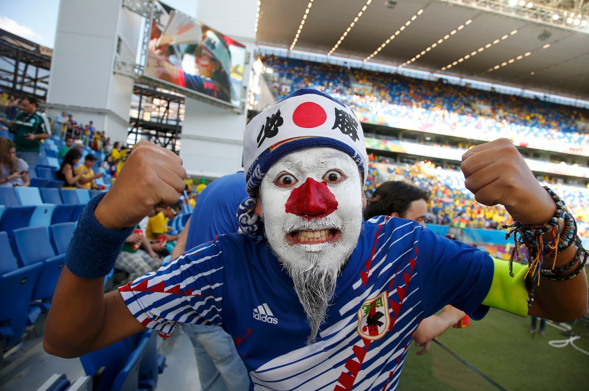 Fanoušci Japonska na MS ve fotbale 2014