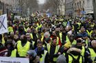 Ve Francii znovu protestovaly tisíce příznivců hnutí žlutých vest