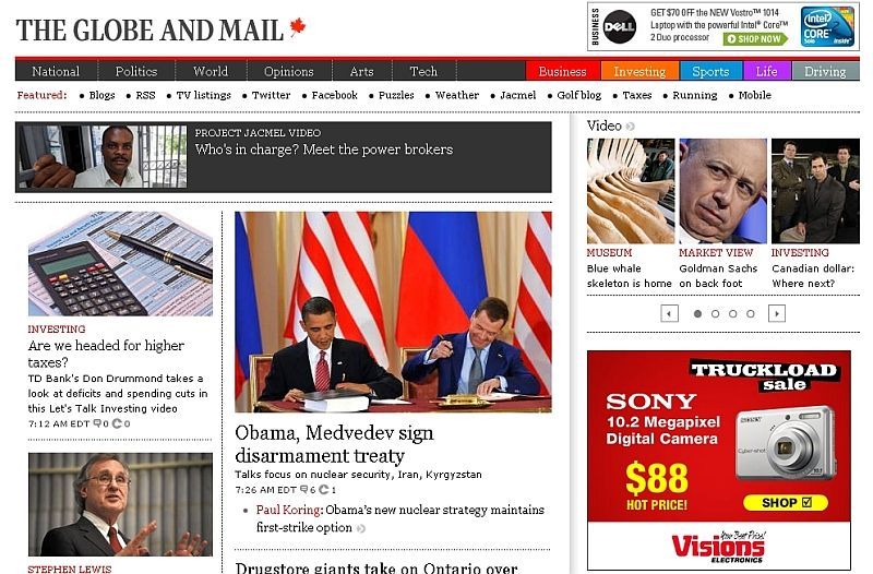 Pražský summit Obama-Medveděv ve světových médiích