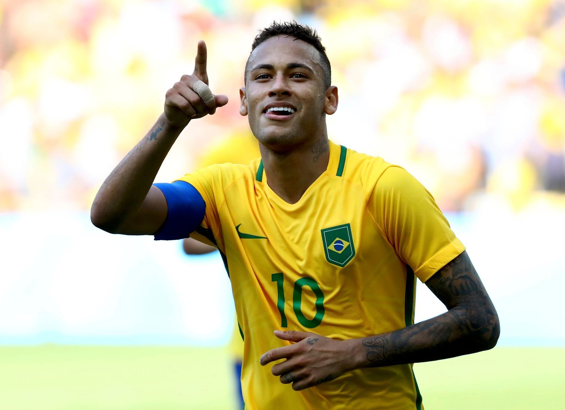 OH 2016, fotbal: Neymar, Brazílie
