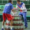 Čeští tenisté vyhráli Davis Cup 2012 (Štěpánek a Berdych)