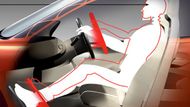 Mocel SCC umí automaticky nastavit sedačku i volant tak, aby měl řidič co nejlepší výhled.