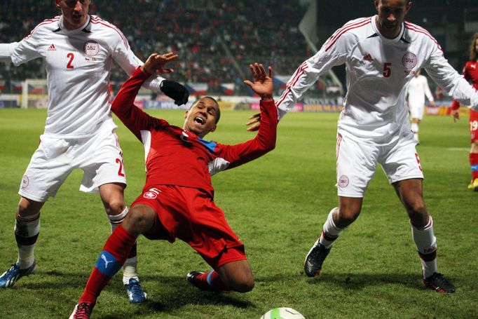 Fotbal, Česko - Dánsko: Theodor Gebre Selassie