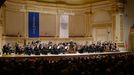 Snímek z úterního vystoupení České filharmonie v newyorské Carnegie Hall.