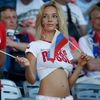 Euro 2016, Rusko-Wales: fanynka Ruska