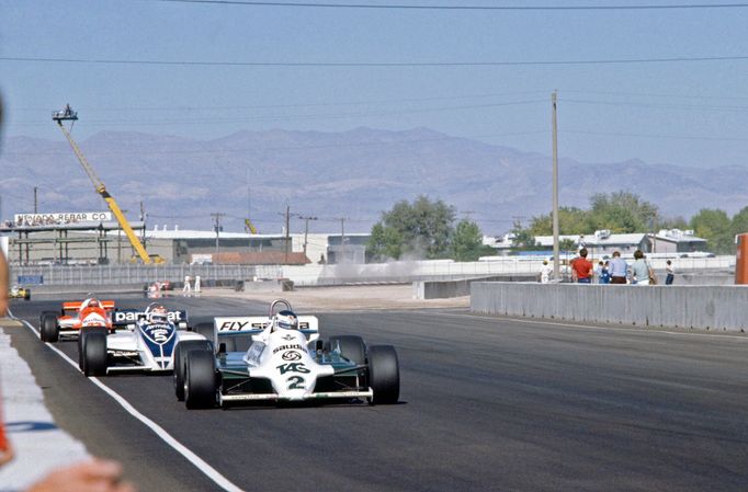 F1, VC Las Vegas  (Caesars Palace) - Carlos Reutemann, Williams,Nelson Piquet, Brabham a Mario Andretti, Alfa-Romeo
