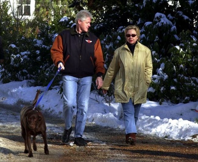 Hillary Clintonová a Bill Clinton