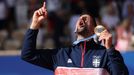 Novak Djokovič slaví zlato po finále dvouhry na OH 2024 v Paříži