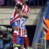 Evropská liga: Atlético Madrid - basiktas (Eduardo Salvio radost)