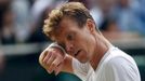 Tomáš Berdych v semifinále Wimbledonu 2016