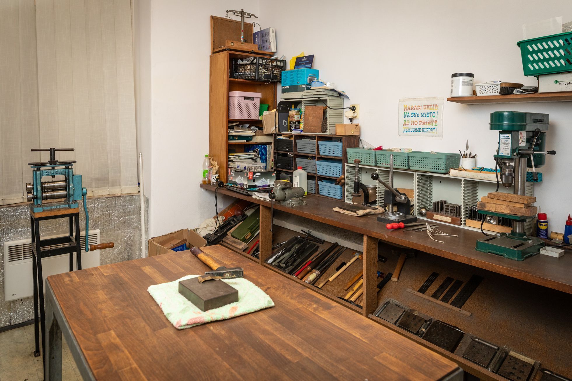 Houtová, šperky, šperkařka, dílna