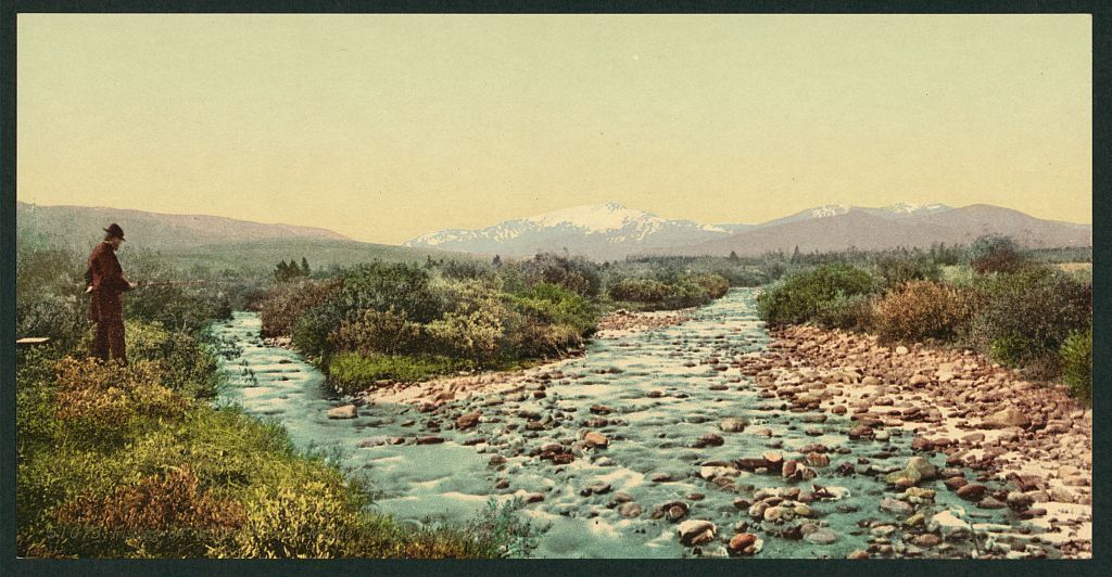 Historické fotky, fotochrom. Colorado krátce po odeznění zlaté horečky 1890-1905.