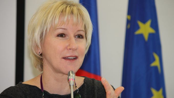 Vice-president of the European Commission Margot Wallström in Prague