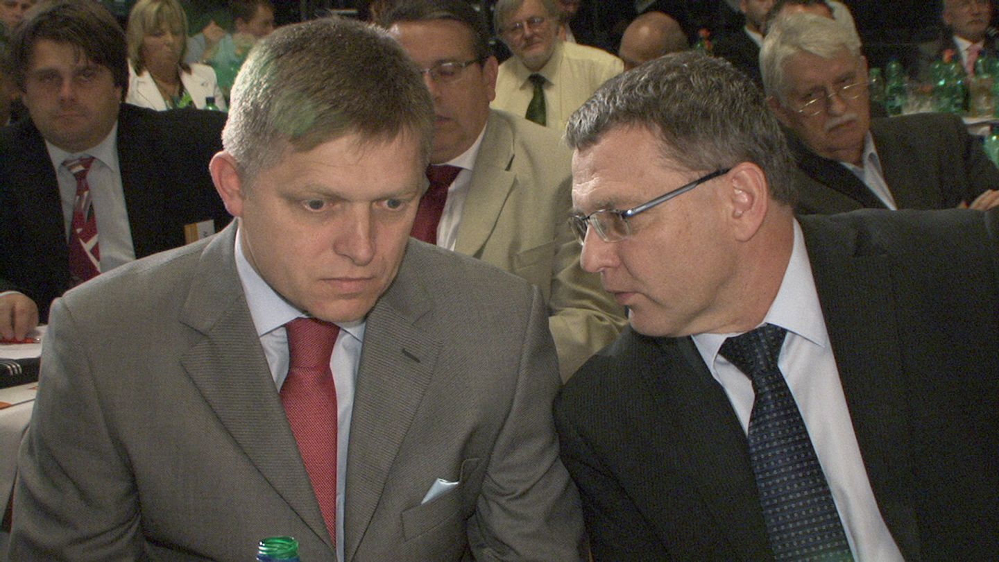 Robert Fico a Lubomír Zaorálek na Programové konferenci ČSSD