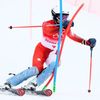 Michelle Gisinová v kombinačním slalomu na ZOH 2022 v Pekingu