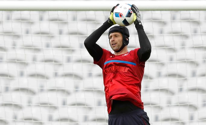 Euro 2016, český trénink: Petr Čech