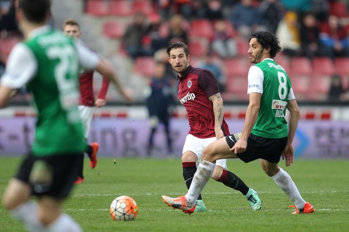 SL, Sparta-Jablonec: Lukáš Vácha - Daniel Rossi