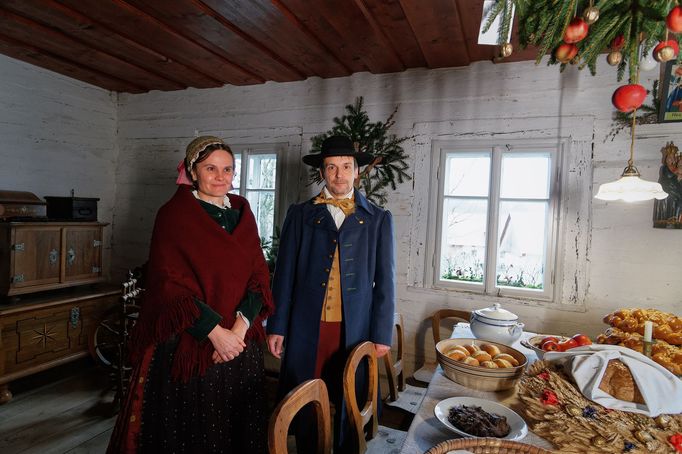 Svatomikulášská obchůzka a advent na české vesnici, Muzeum lidových staveb v Kouřimi