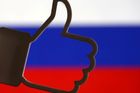 Rusko Like Facebook Troll Sociální síť