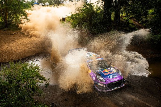 Craig Breen, Ford  na Safari rallye Keňa 2022