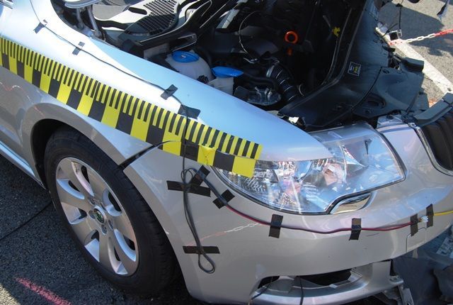 Crash test škoda