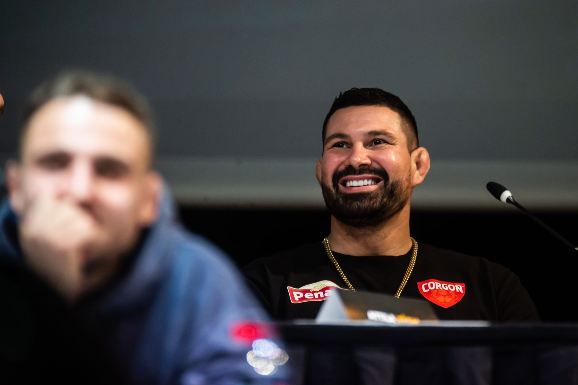 Tisková konference Oktagon Time v Ostravě: Attila Végh