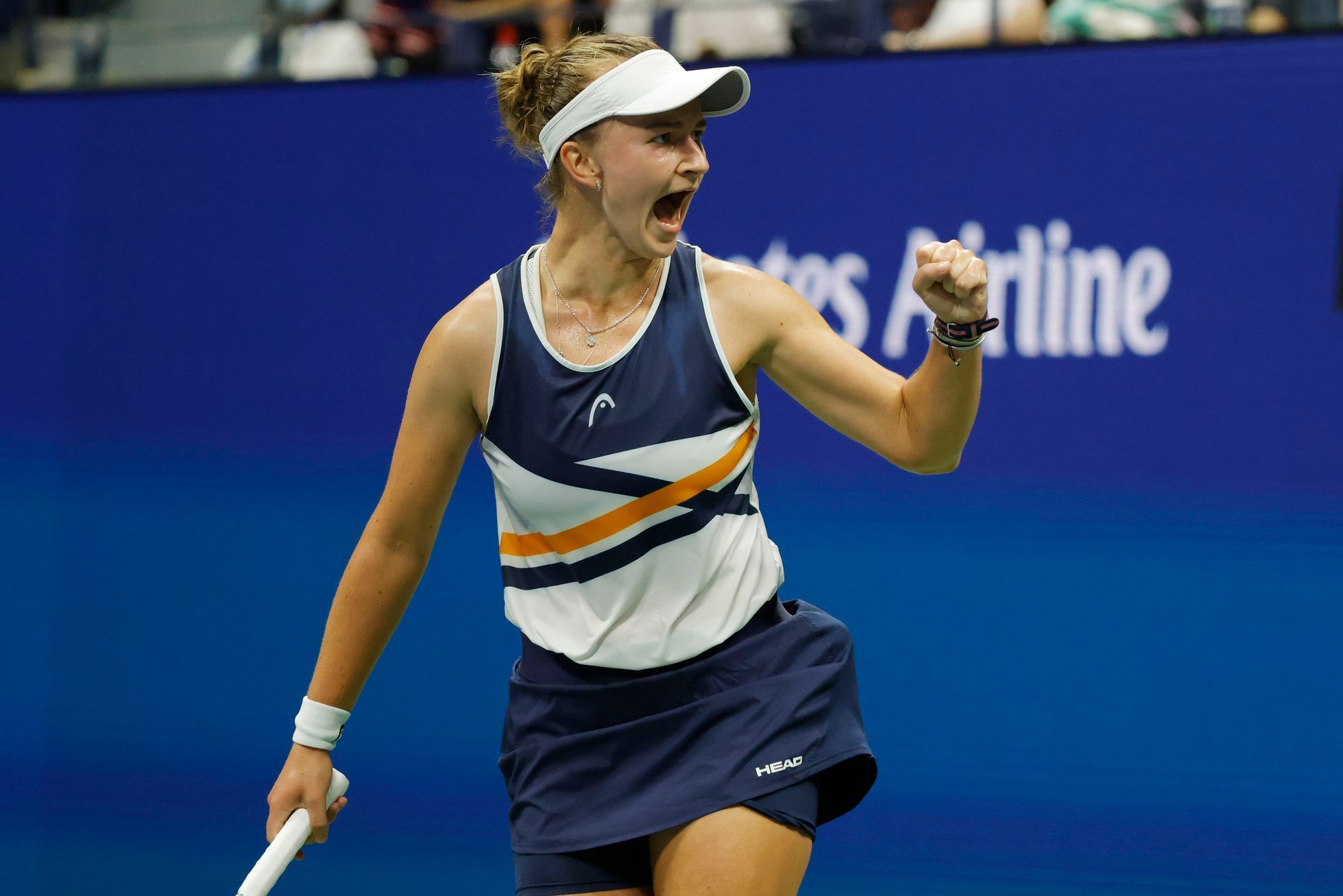 Tenis: US Open 2021, čtvrtfinále, Barbora Krejčíková