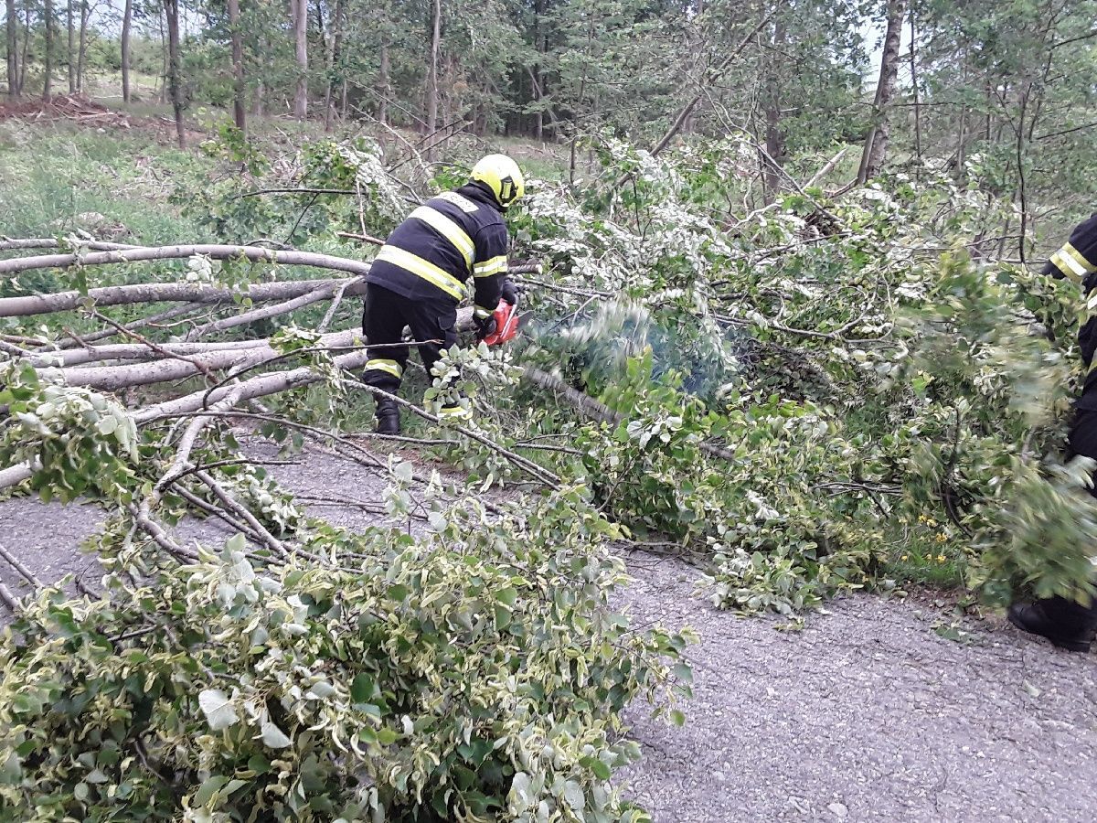 nedělní povodně na Vysočině 2