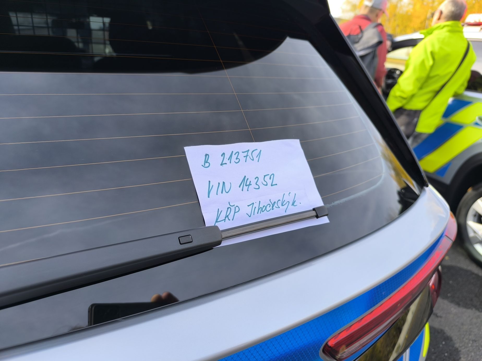 Policie Škoda Kodiaq  předávání nových vozů