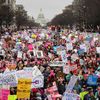 Washington demonstrace za práva žen a proti Trumpovi
