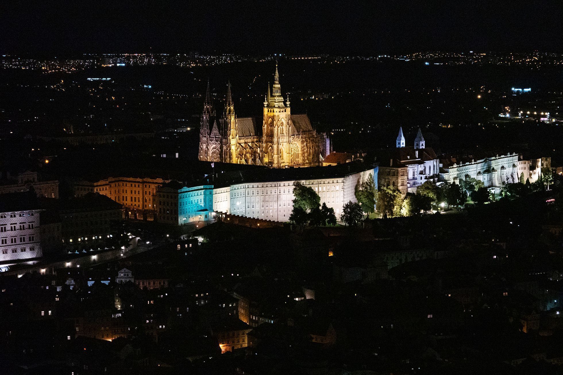 Večerní Praha. Fotozápisník Tomáše Vocelky