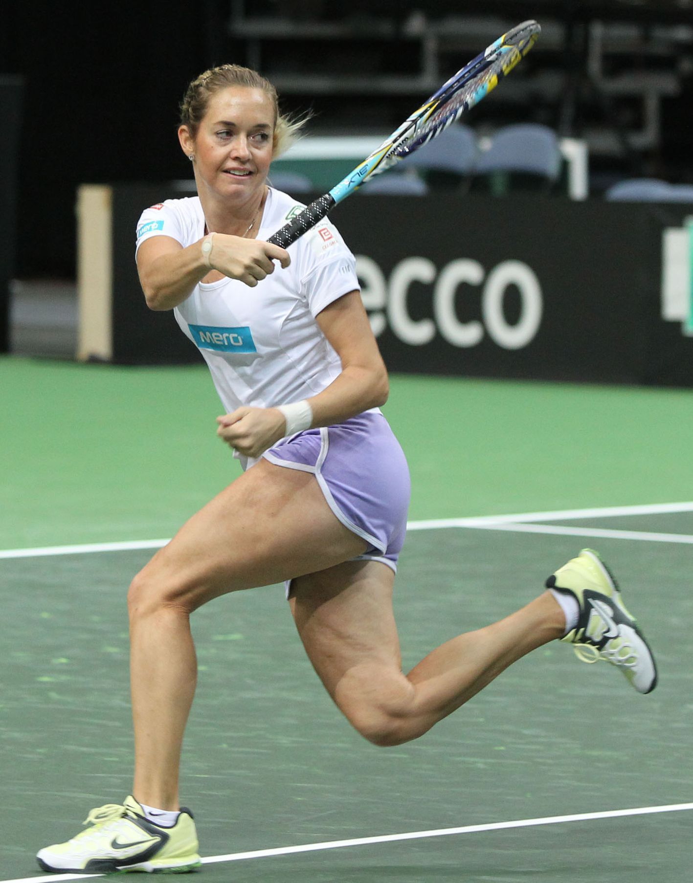 České tenistky trénují na finále Fed Cupu