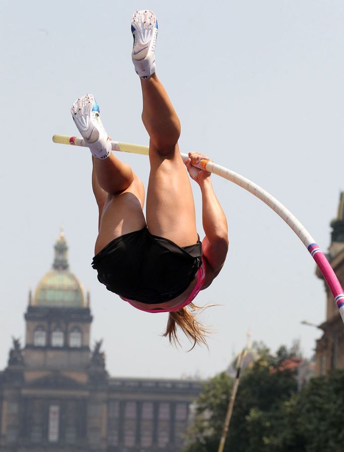 Jiřina Svobodová na Pražské tyčce