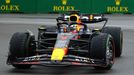 Max Verstappen v Red Bullu v kvalifikaci na VC Kanady F1 2023.