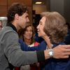 Tenis, US Open 2013: Rafael Nadal a španělská královna Sofie
