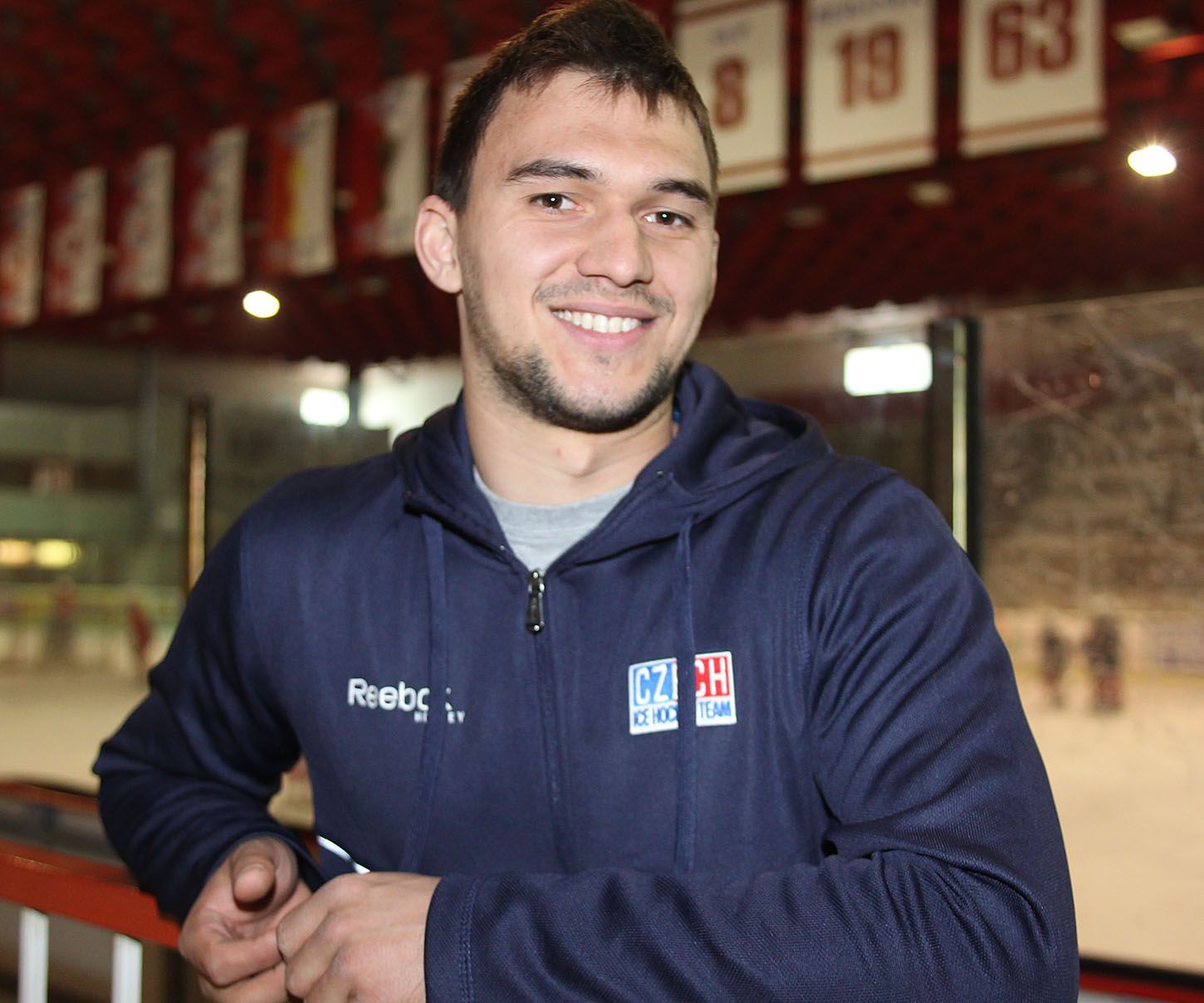 Sraz hokejové reprezentace před MS 2014 (Jakub Kovář)