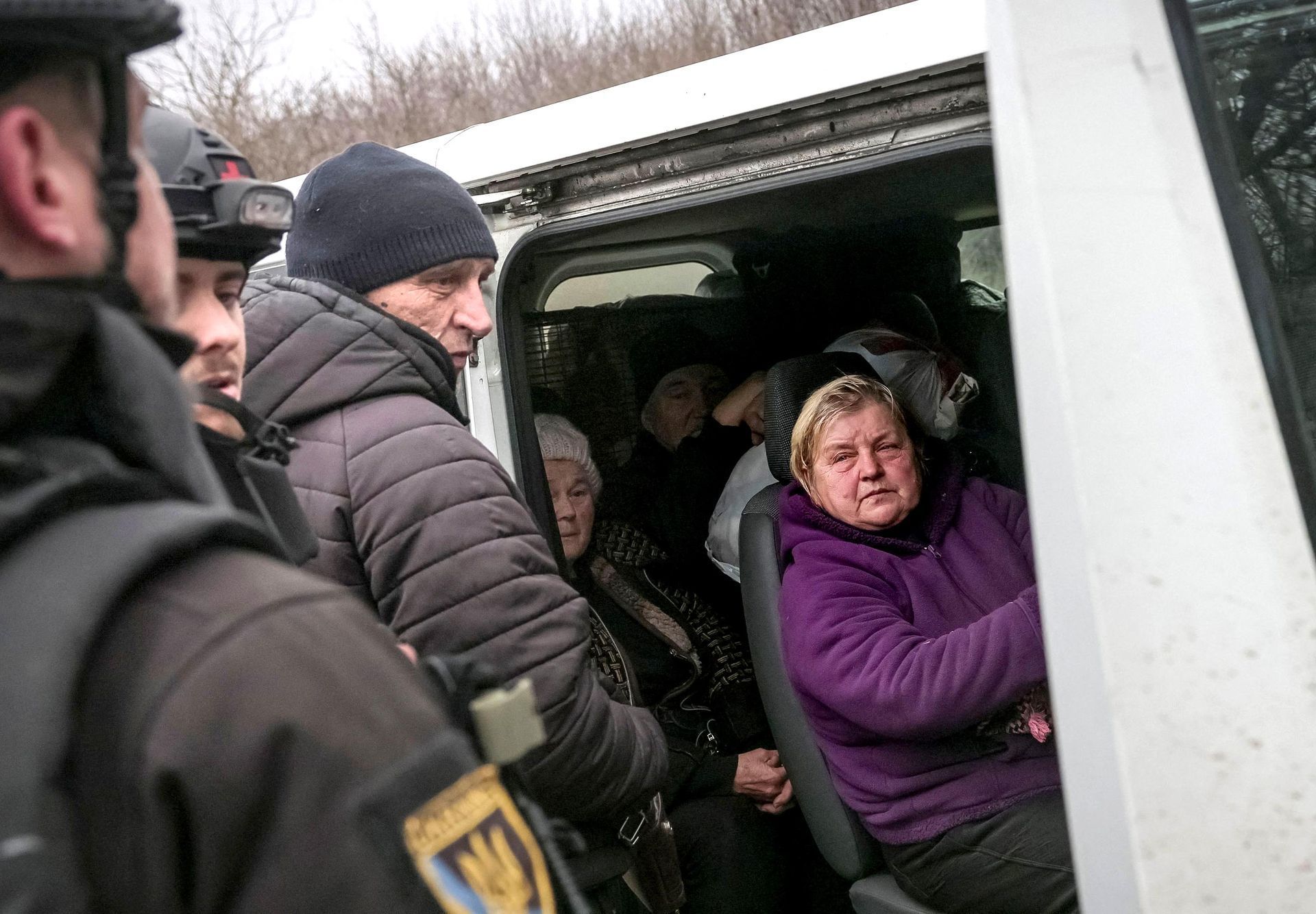 Ukrajina, Rusko, válka, civilisté, evakuace, drony