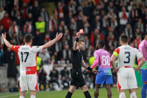 Slavia - AC Milán 1:3. Oslabení domácí to nezabalili, čestný úspěch trefil Jurásek