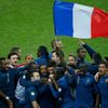 Fotbalisté Francie slaví postup na MS z baráže proti Ukrajině