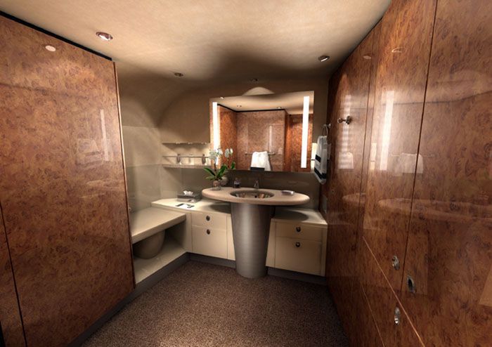 Airbus 319 CJ přistál v Praze