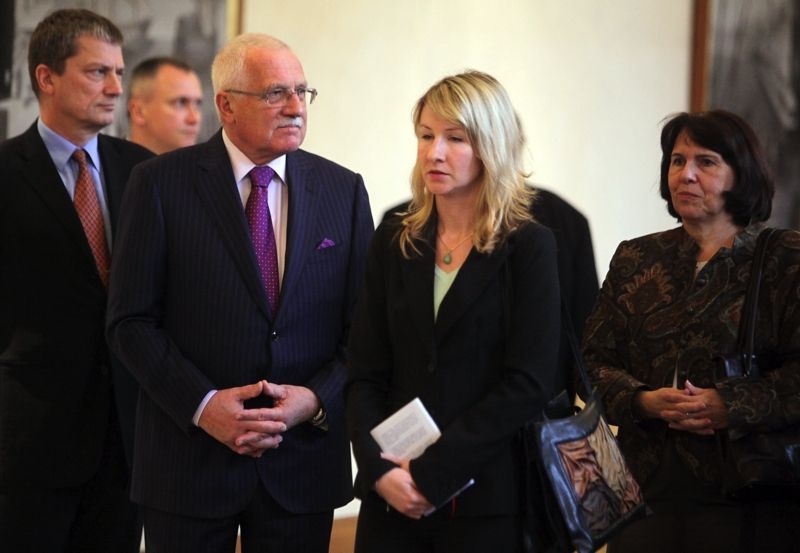 Václav Klaus křtí knihu Evropská integrace bez iluzí