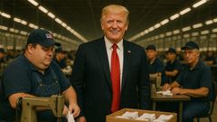 Trump AI v továrně