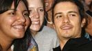 Orlando Bloom na světové premiéře Pirátů z Karibiku: Truhla mrtvého muže v losangeleském Disneylandu